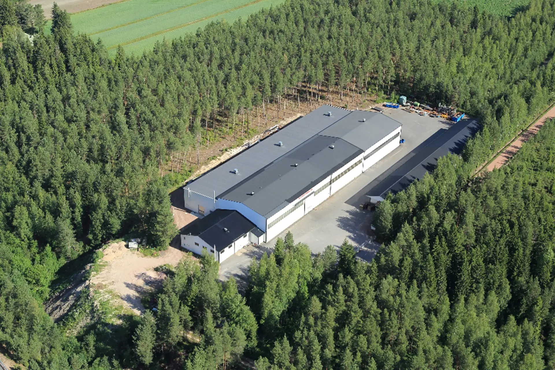 skandi steel ilmakuva